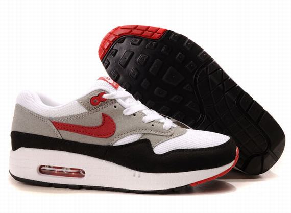 Nike Air Max 1 Mens White Grey Black Red - Nike Where Can I Get,nike clearance,Outlet Online,Nike-Nike-Nike Air Max 1 Top Designer, Nike-Nike-Nike Air Max 1 New Trend, Nike-Nike-Nike Air Max 1 Large Collections