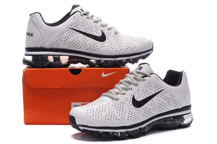 Nike Air Max 2012 Mens White Leather Sole Black Grey - Nike Cozy,nike clearance orlando,official shop,Nike-Nike-Nike Air Max 2012 Top Designer, Nike-Nike-Nike Air Max 2012 New Trend, Nike-Nike-Nike Air Max 2012 Large Collections